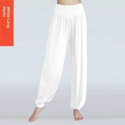 New Yoga Women's Square Dance Practice Pants Modal Cotton Elastic Large Size Loose Lantern Pants Summer Thin Model