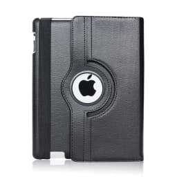 For iPad Pro 12.9 2018 2020 2021 2022 2015/2017 Smart Leather Case 360° Rotation and Sleep Wake Function Protective Shell