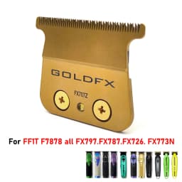 Professional Barber Trim Barbershop Original Replacement Carbon Steel Knife Head DLC Blade for BAB787 &707Z JUCAI PRO F7878