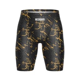 Summer Men's Pro Swim Jammer Athletic Practice Knee-Length Swimsuit Short New Swimming Trunks Beach Tights Shorts Surf Pants
