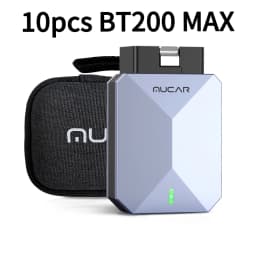 MUCAR BT200 MAX Lifetime Free AI Car Diagnostic Tool CANFD All System Diagnosis Scanner 15 Reset Bi-Directional OBD2 Code Reader