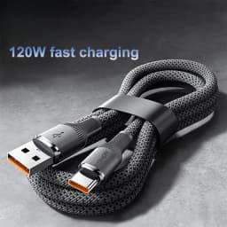 120W Type C to Type C/USB to Type C Super Fast Charging Cable Matte Surface Data Transfer Speed FOR iPhone Xiaomi Samsung