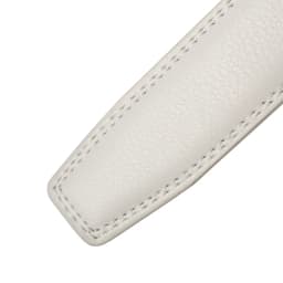 3.0cm 3.1cm Thin Leather Ratchet Belt for Men Women Unisex Genuine Leather Belt Strap Without Buckle Adjustable