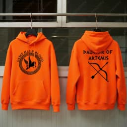 Camp Half Blood Hoodies Fall Winter Half Camp Game Men Women Orange Pullovers Percy Jackson Daughter Halloween Men Sweatshirt