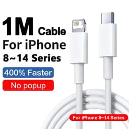 40W USB Type-C Fast Charger For iPhone 16 15 14 13 12 11 Pro Max Plus Phone Charger EU Adapter PD Fast Charge Cable Accessories