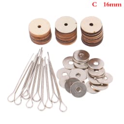10 Sets Wood Joints Connectors For Handmade Teddy Bear Craft Children Kids Toy DIY Scrapbooking Manual Handicraft Accessory