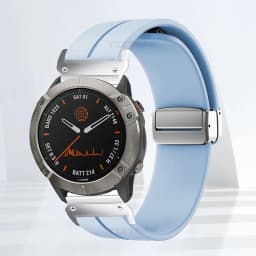 Magnetic Silicone Strap for Garmin watch Fenix 6 6x 7 7x pro 5 5x Plus 3 3HR Quick Fit No Gaps Sports 22mm 26MM Band for Enduro