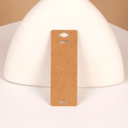 50PCS 4x11.5cm Blank Craft Paper Hanging Backing Card For Bracelet Jewelry Display Packaging Tags Handmade Accessories Wholesale
