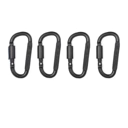 2-6PCS Carabiner Set For Key Camping Survival EDC Outdoor Keychain Clip Alloy Aluminum Tactical Caribiner Hook Karabiners