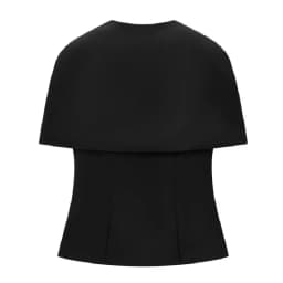 Women‘s Elegant Shawl Coat Top Two-Piece Set 2026 Spring Summer Slim Solid Party Outfit Female Commuter Fashion Two-Piece Set