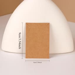 50pcs 6x9cm Self-adhesive Plastic Cello Bag Earrings Display Necklace KeyChain Cards For DIY Making Jewelry Packaging Cardboard