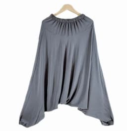2026 Spring Women Casual Loose Harem Pants Solid Elastic Waist Summer Wide Leg Pants Plus Size Cotton Linen Trousers 4XL 5XL