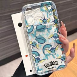 HOT Anime Cute P-Pokemons Phone Case For iPhone 17e 17 16 16e 15 14 13 12 11 Mini Pro Max X XR XSMax Air Plus Transparent