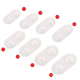 Handmade for Doll Eyes Mold 8 Sizes Resin Pendant Silicone Mold Craft Mold Epoxy Casting Mould for Jewelry
