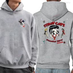 2025 New Hoodies Stray Cat Brian Setzer Lee Rocker Slim Jim Phantom Men Retro Aesthetic Hoodie Funny Tops Men's Clothing