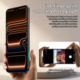 K-Touch A17 Pro Max Mobile Phones Smartphone Android 15 Cell Phone 7.3 Inch 22G+2TB 16+48MP Camera 5G Dual Sim 7800mAh Fingerprint Unlocked Global Version Cellphones