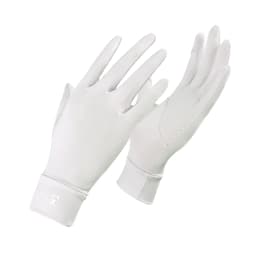 Women Mid Sunscreen Gloves Summer Spring Thin Elastic Anti UV Driving Gloves Slip Resistant Etiquette Gloves