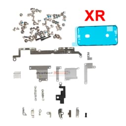 1set Full Inside Small Metal Parts Shield Plate Set Kit Holder Bracket For iPhone 6s 7 8 XS XR XS 11 12 13 14 15 16 Pro Max Plus