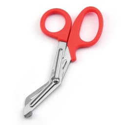 Medical Rescue Scissors Plastic Handle Stainless Steel Wound Gauze First Aid Scissors Practical Outdoor Nurse Scissor Hand Tool