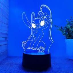 3D Illusion Stitch 7/16 Color LED Night Light Smart Touch Room Decor Bedside Night Light Birthday Valentine's Day Christmas Gift