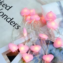 LED Heart Shape String Fairy Lights 3M Fairy Lights Christmas Decoration Garland For Valentines Day Living Room Decoration