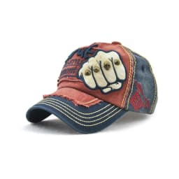 High Quality Fist Rivet Element Embroidery Cotton Adjustable Baseball Cap Hip Hop Hat Trucker Caps Dad Hats