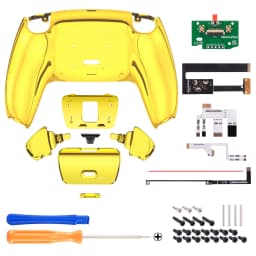 eXtremeRate Back Paddles Remappable Rise Remap Kit, Upgrade Board Back Shell Back Buttons for ps5 Controller BDM-010 & BDM-020