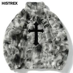 HISTREX Men Rabbit Fur Jacket Parkas,Hip Hop Fluffy Coat,Winter Fleece Overcoat,Outerwear Streetwear,Korean Women Y2k Clothing