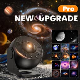 Upgrade13 in 1 Planetarium Galaxy Projector Pro,360°Rotation Galaxy Lamp with Bluetooth Speaker&Timing LED Lamp for Bedroom Gift