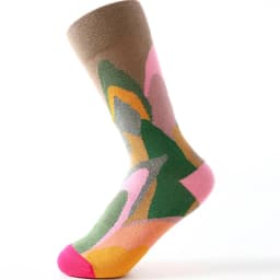 Combed cotton new lighthouse retro Japanese tide socks men and women embroidered mid-tube socks