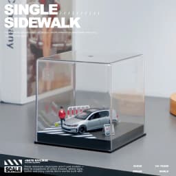 Collector 1/64 Car Model Parking Lot Small-scale Scene Acrylic Display Dust Cover Storage Box Friends Gifts Collect Ornaments
