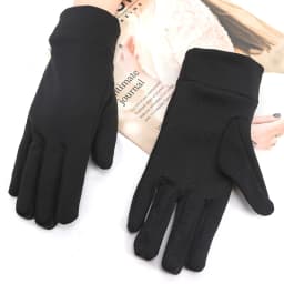 Elastic Winter Gloves for Men Thin Thermal Gloves Snowboard Motorcycle Riding Driving Warm Touchscreen Mitten for Running Hiking