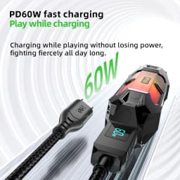 PIVA 4 in 1 Game Sound Card Adapter Docking Station Type-C PD60W DAC 32bit/384kHz 3.5MM USB2.0 3-stage EQ Tuning RGB for PUBG