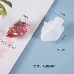 Transparent Bird/Lucky bag/bear Diy Epoxy Charm Making Mould Fondant resin molds for jewelry
