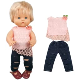 16 Inch Nenuco Doll Winter Wool Vest Ropa Y Su Hermanita 40cm Baby Dolls Clothes