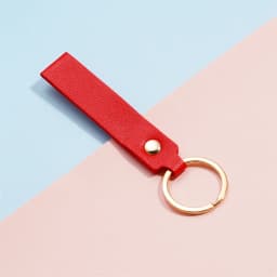 5pcs/lot PU Leather Keychain Business Gift Leather Key Chain Men Women Car Key Strap Waist Wallet Keyring For DIY Jewelry Making