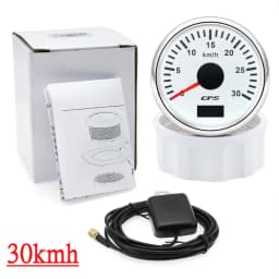 HD 52MM GPS Speedometer 30/60/80/120/200 Km/h Boat Car Truck Speed Gauge Meter 7 Color Backlight With GPS Antenna 9-32V