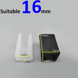 U Shaped Chair Leg Pad Anti-front Tilt Glides for Floor Protector Furniture Foot Table Leg End Tube Caps