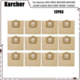Replacement Dust Bag Hepa Filter For Karcher MV3 WD3 WD3200 WD3300 A2204 A2656 WD3.500P SE4001 SE4002 Vacuum Cleaner Parts