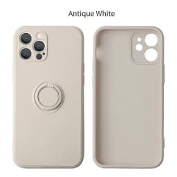 Liquid Silicone Magnetic Bracket Ring Phone Cases For IPhone 15 14 13 12 11 Pro Max Mini X XS XR 8 7 Plus Shockproof Back Cover