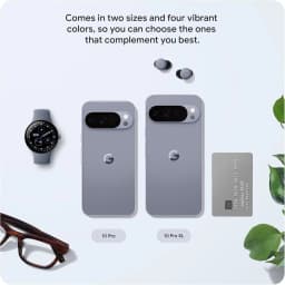 Google Pixel 10 Pro with Gemini, Tensor G5 Triple Rear Camera System, Fast-Charging 24+ Hour Battery 4870 mah 6.3" Display