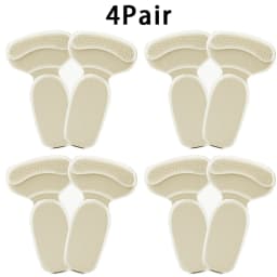 T-Shape Foam Heel Stickers Heel Protectors High Heel Insoles Flat Heel Insoles Shoe Adjusters Women's Half Insoles 2pcs/4pcs
