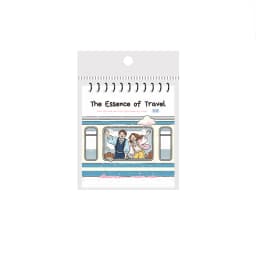 Journal GO Travel Theme Spiral Sticker Book Journey Character & Scene Decals for Journaling Scrapbooking & Planners