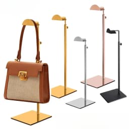 EverToner Handbag Display Stand Adjustable Hanging Bag Stand Purses Handbag Rack Organizer Stand Storage