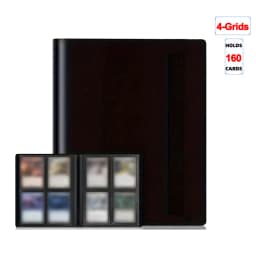 1Pc Card Binder 160/360/480 Trading Card Holder Book PP Cover Binder For Cards Durable Side Loading Card Book With Gaming Cards