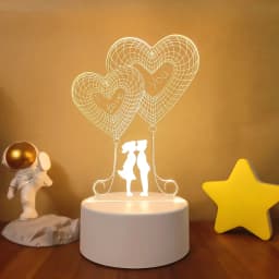 3D LED Lamp Creative 3D LED Night Lights Novelty Illusion Night Lamp 3D Illusion Table Lamp For Home Christmas Decorative Light