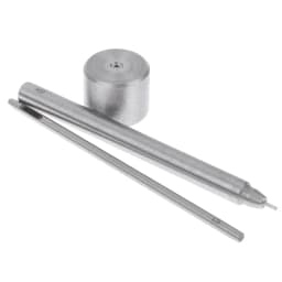 3PCS Mini Eyelets Grommet Installation Punching Tools For 1.5mm 2mm 2.5mm Holes Dollhouse Clothing DIY Parts Accessories