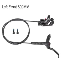 MEROCA M4 4 Piston Brakes Dual-Piston Braking Hydraulic Brakes MTB 22.2MM Diameter Tube Length 800/1400MM Bike Accessories