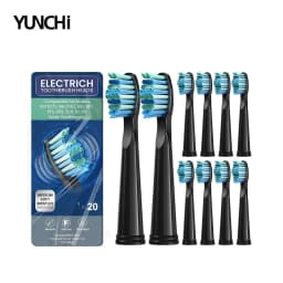 Toothbrush Heads For Fairywill Sonic Electric Toothbrush Replacement Du Pont Head FW-507/508/515/551/917/959/2011/D1/D3/D7/D8