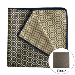 Pocket Square Silk Jacquard Woven Red Orange Handkerchief Fashion Men Suit Pocket Hanly Wedding Business Party Suit Set Handker